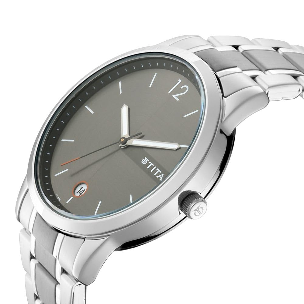 Titan Neo Analog Grey Dial Men's Watch NM1806KM01/NN1806KM01/NP1806KM01