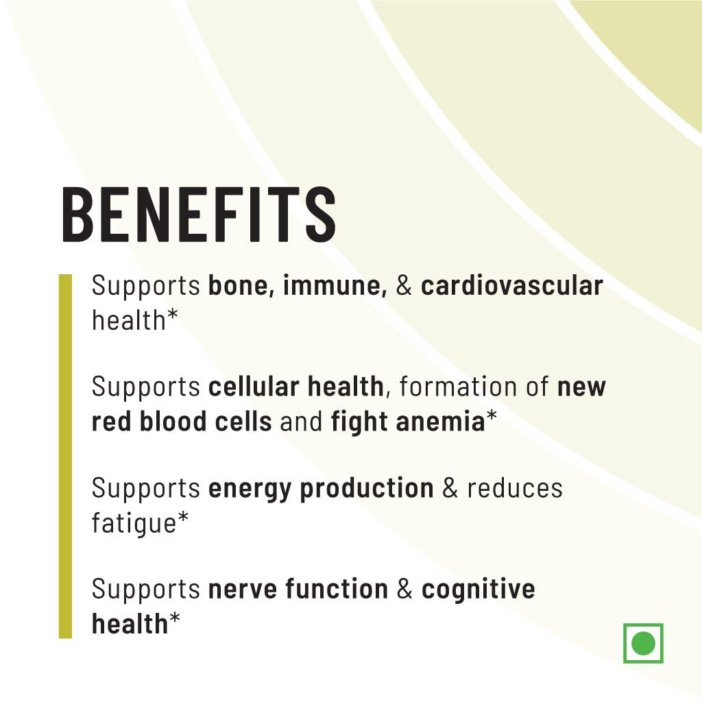 Unived B12+D3 | Methylcobalamin (98%), Methyltetrahydrofolate (5-MTHF), Vitamin D3 (Cholecalciferol) | Bone, Cognitive, Immune, & Cardiovascular Support | 180 Capsules