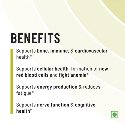 Unived B12+D3 | Methylcobalamin (98%), Methyltetrahydrofolate (5-MTHF), Vitamin D3 (Cholecalciferol) | Bone, Cognitive, Immune, & Cardiovascular Support | 180 Capsules