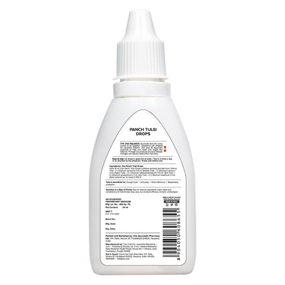 Jiva Tulsi Drops - 20 ml | 100% Ayurvedic Formulation Made Of Five Spec- image 8