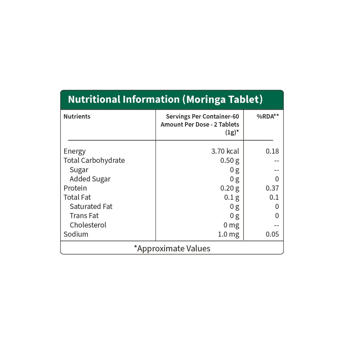 Neuherbs Organic Moringa 120 Tablets | Ayurvedic Support For Holistic Wellness | High In Energy & Antioxidants