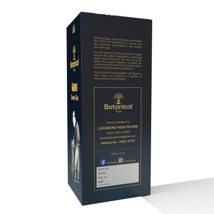 Botanical Sage- Guava Green tea 30 Pyramid Tea Bags | Relieves Stress | Controls Diabetes | Loose Leaf | Luxury Tea