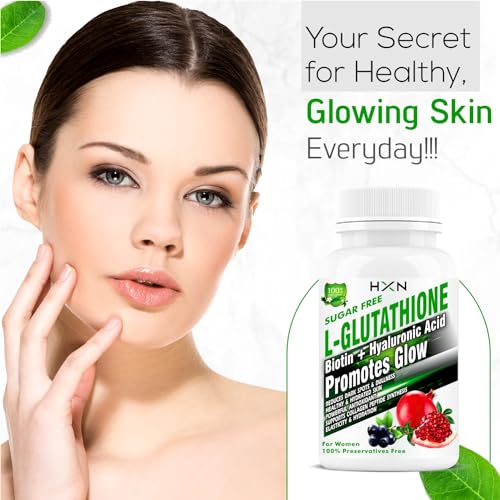 HXN 1000mg Glutathione Tablets For Skin Whitening. L-Glutathione, Vita Shahi Feast HXN 1000mg Glutathione Tablets For Skin Whitening. L-Glutathione, Vita Shahi Feast