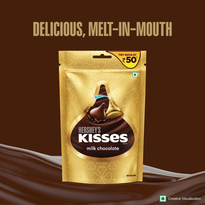 HERSHEY'S Kisses Vegetarian Milk Chocolate,36 Grams