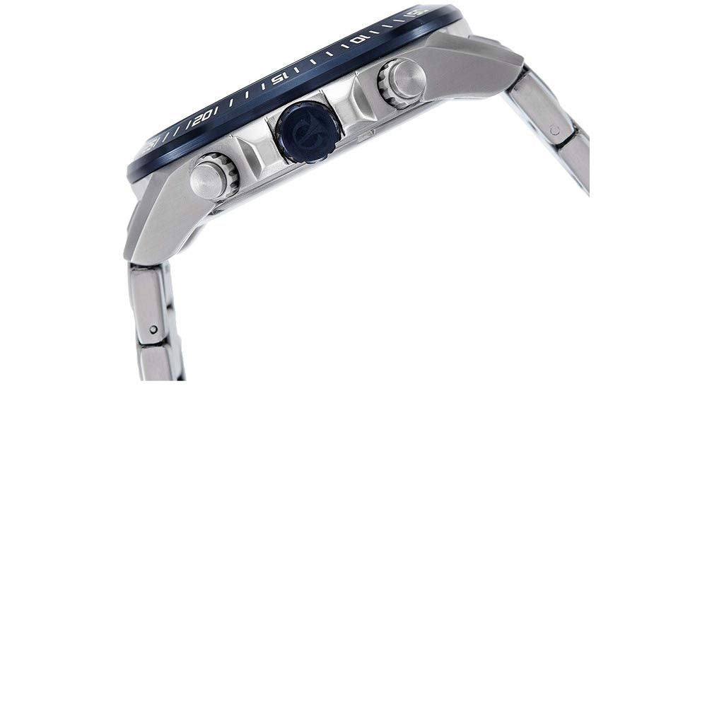 Titan Octane Blue Dial Chronograph Stainless Steel Strap watch for Men-- image 2