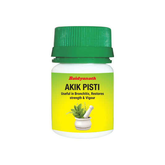 Baidyanath Akik Pishti Powder - 10g | Ayurvedic Supplement for Cardiac and Eye H