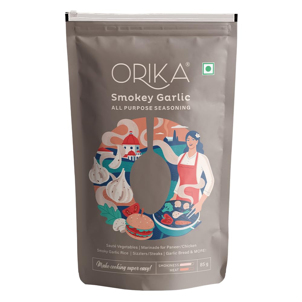Orika Smokey Garlic All Purpose Seasoning (75G / 85G, Pack of 1)