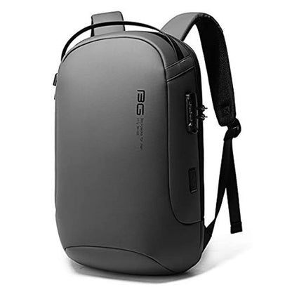Red Lemon Bange Swiss Alpine sami Water-Resistant Anti-Theft Unisex Travel Laptop Backpack For Men And Women With Usb Charging And Password Number Lock (Grey), 20 Litre