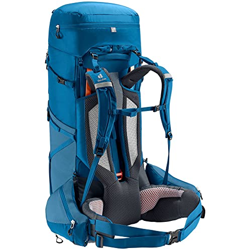 DEUTER Unisex Aircontact Core 60+10L Hiking & Trekking Rucksack Bag, 70 Litres, Blue