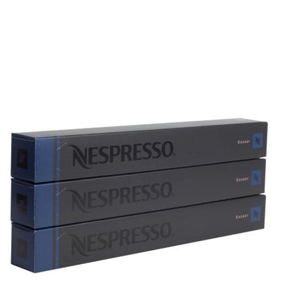 Nespresso Kazaar Coffee Capsules 30 Pods- 3 Sticks