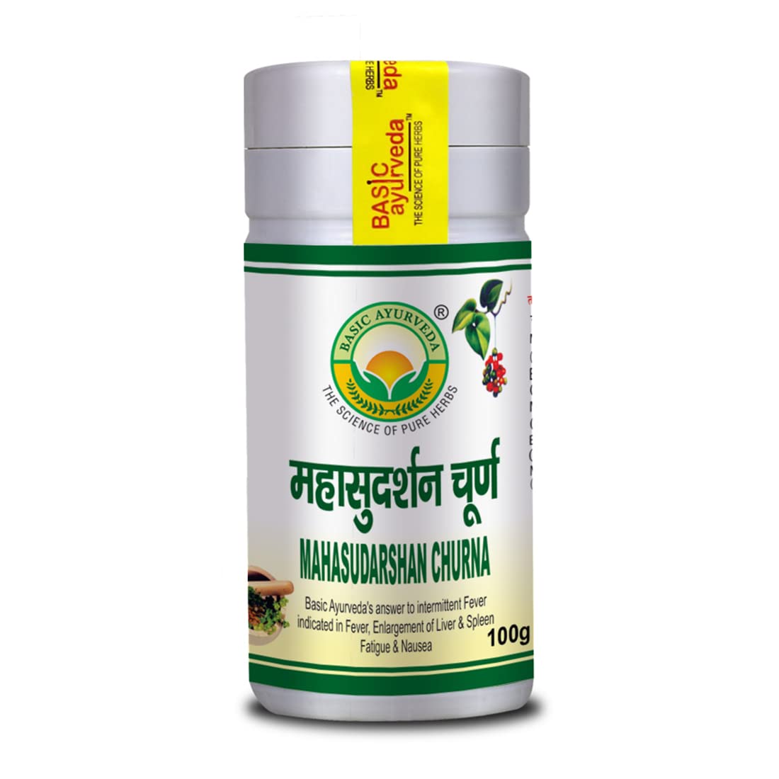 Basic Ayurveda Mahasudarshan Churna (100 gram)- image 2