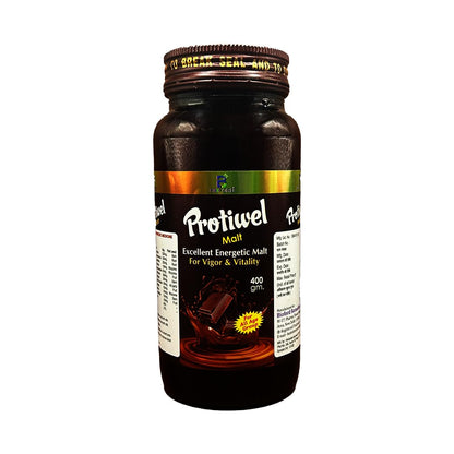 Bioford Protiwel Malt Health Drink | For Strength, Immunity and Overall Health Support | For Kids & Adults 400g (Pack of 1)