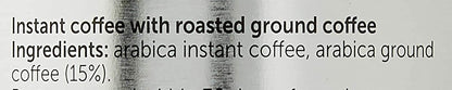 illy Coffee, Intenso Instant Coffee, Dark Roast, 100% Arabica Coffee Beans, Bulk Pack of 1 x 95g