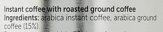 illy Coffee, Intenso Instant Coffee, Dark Roast, 100% Arabica Coffee Beans, Bulk Pack of 1 x 95g