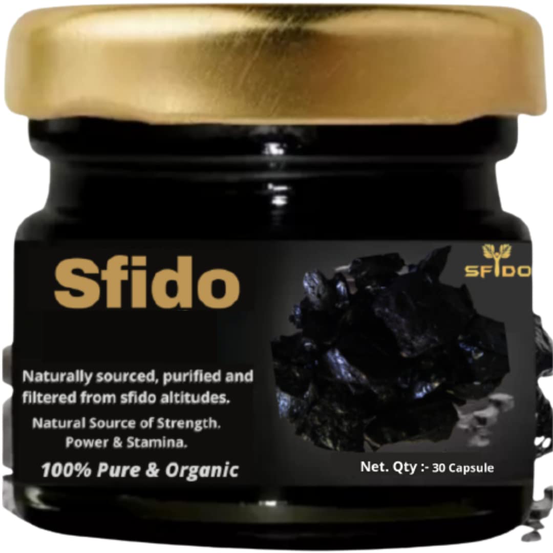 Sfido | Body Immunity Booster | Stamina Power | Men's Strength Energy | Ayurvedic Product | (30) Pack of 1