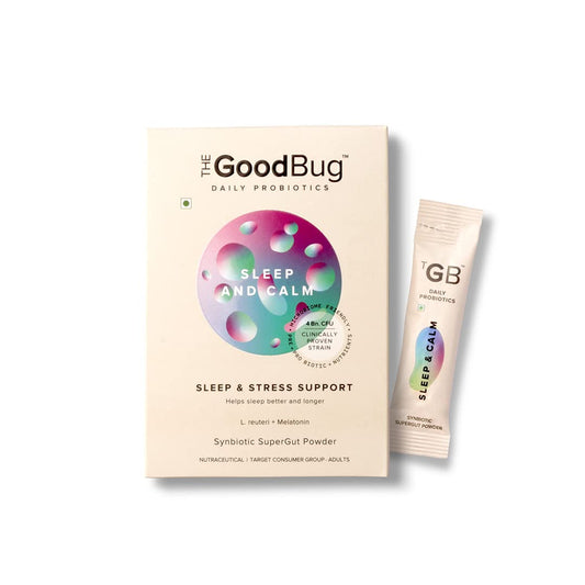 The Good Bug Sleep and Calm SuperGut Powder |Melatonin |Pre & Probiotic Suppleme