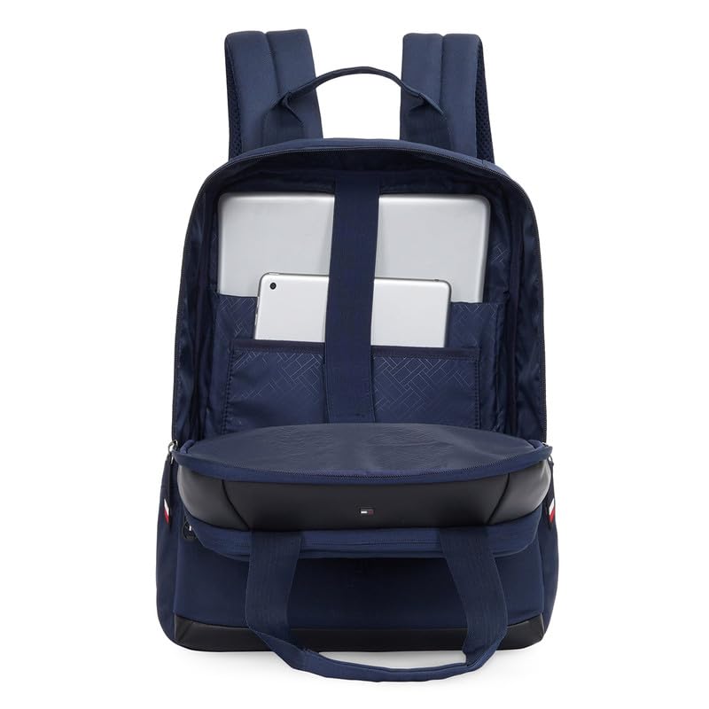 Tommy Hilfiger Unisex Hornet Laptop Backpack - Navy- image 3
