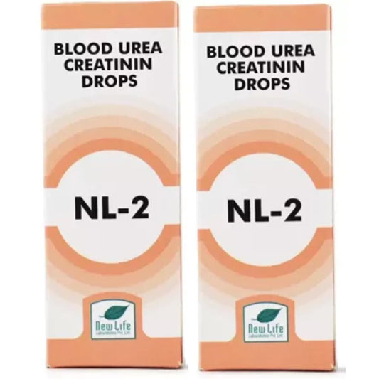 New Life NL-2 Blood Urea Creatinin Drops 30ml (Pack of 2)