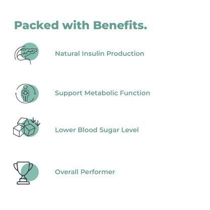 Meadbery Diabetic Care - 9 Herb Formula With Karela Amla Gurmur Bilberry, 60 Veg Tablets Made in India (60 Tablets)