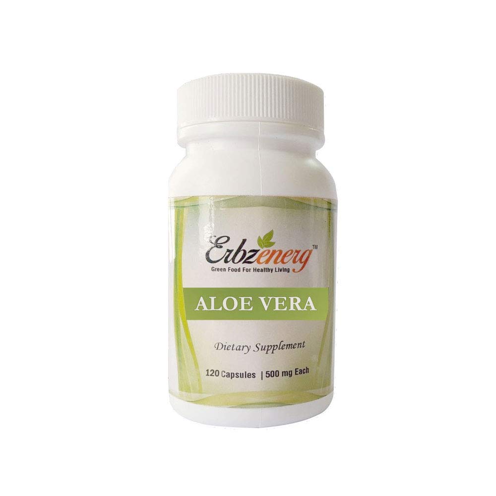ERBZENERG® Aloevera 120 Capsules 500mg