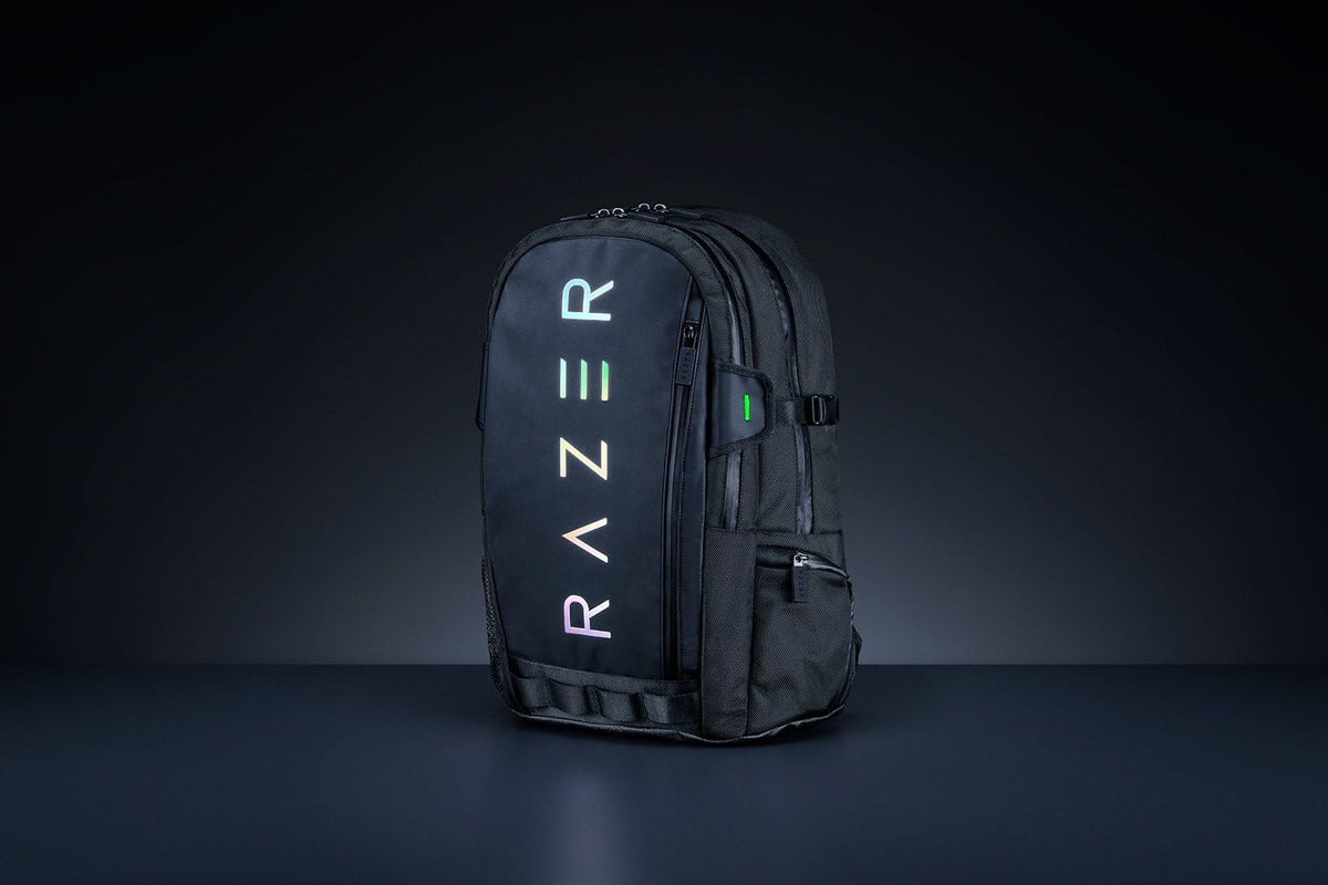 Razer Rogue 38.1 cm (15") Backpack V3 - Chromatic Edition I Compact Travel Backpack with 38.1 cm (15") Laptop Compartment - RC81-03640116-0000