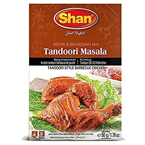 Shan Han's Tandoori Mix Spice Chicken Masala, 50 g (Set of 3)