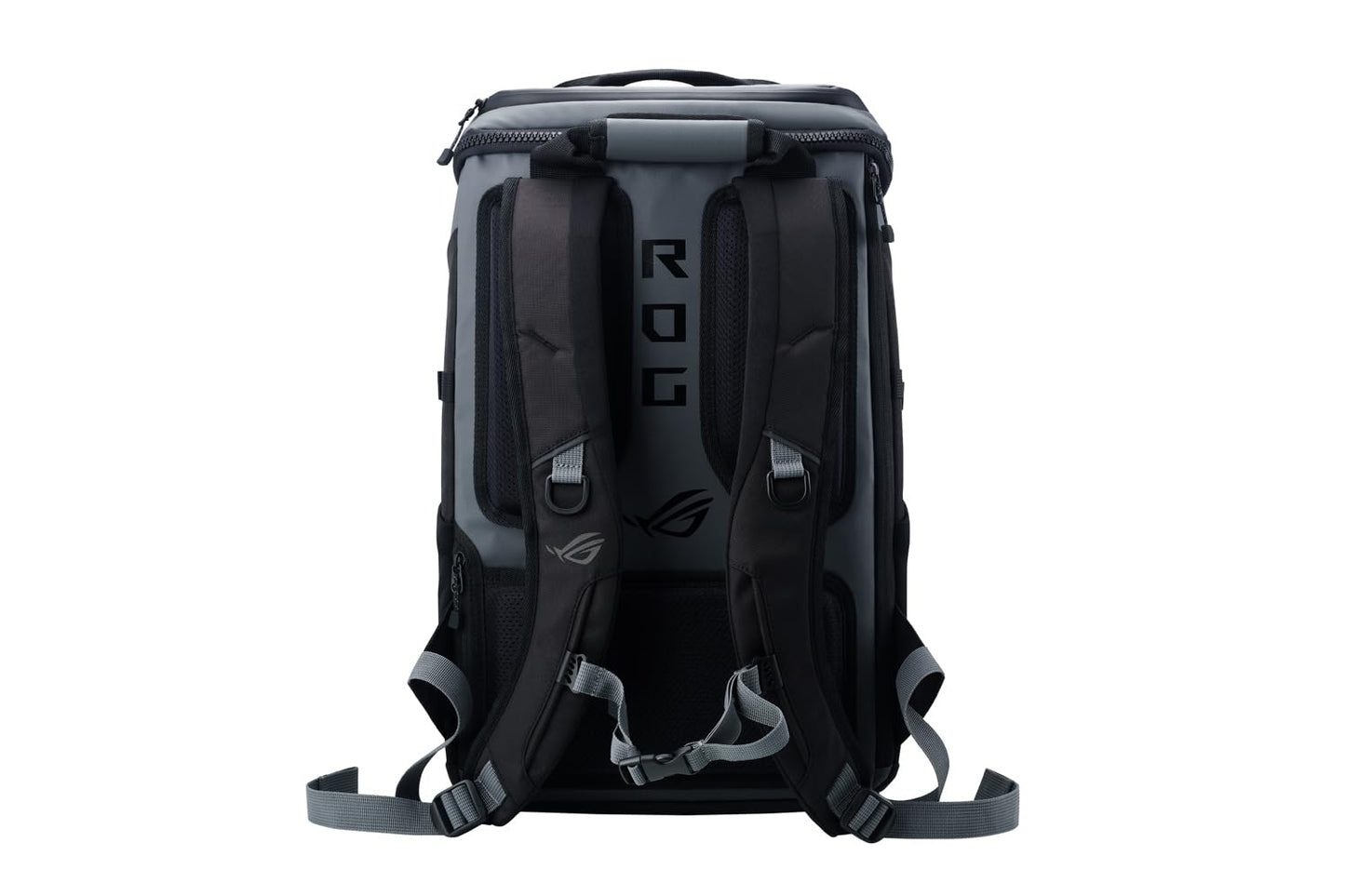 ROG Ranger BP2701 Cybertext Edition (2025) Gaming Backpack, Spacious Storage Upto 22L, Ergonomic Design, Built-in Luggage Strap, Adjustable Chest Strap, fits up to a 17-inch Laptop, Grey, 0.93 kg