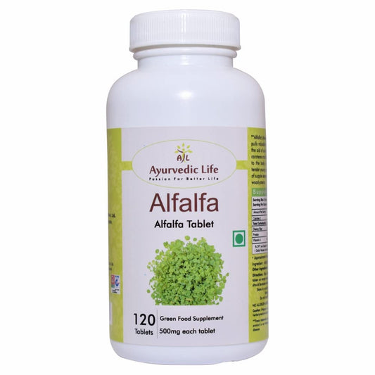 Ayurvedic Life Alfalfa 120 tablets