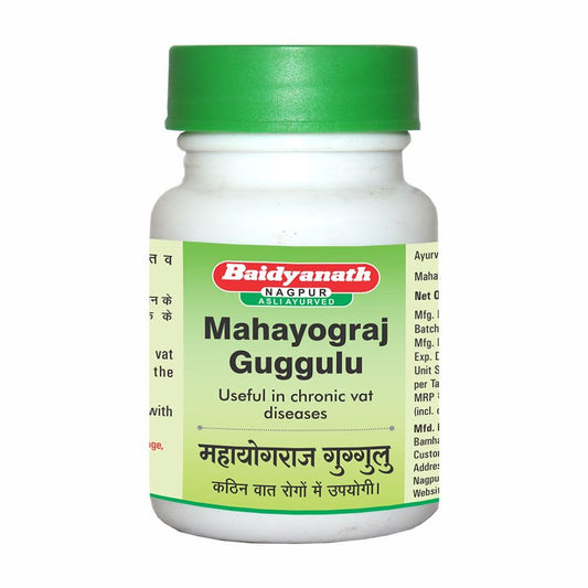 Baidyanath Asli Ayurved Mahayograj Guggulu 100 Tablets