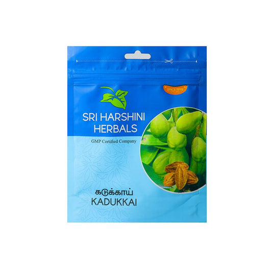 SRI HARSHINI HERBALS Kadukkai Powder 50g | Herbal Supplement for Digestion Gut Wellness and Natural Detox Support | Immunity Skin Hair and Daily Health Care | Herbal Formula for Body Balance and Wellness