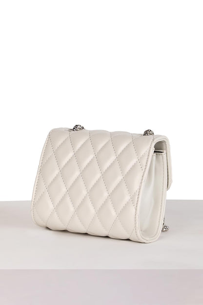 Allen Solly Women Off White colour Sling Bag_AHBGFRGBS02387 Size-15 * 8.4 * 12.6cm