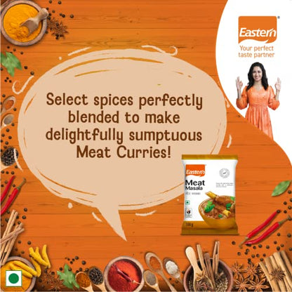 Eastern Meat Masala Powder | No Added Preservatives | Prepare Delicious Meat Curry At Home | 100G, Turmeric