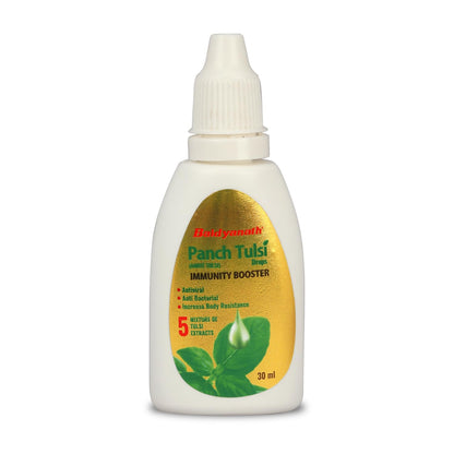 Baidyanath Ayurved Panch Tulsi Drops - 30 ml | Natural Immunity Booster- image 6