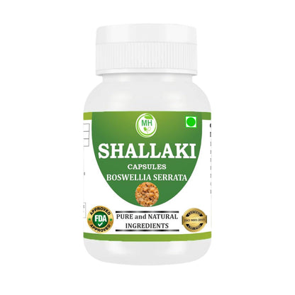 Morsan Healthcare SHALLAKI Capsules – 60 Veg Capsules | Pure Boswellia Serrata Extract | Natural Ayurvedic Supplement for Joint & Mobility Wellness | Pack of 4