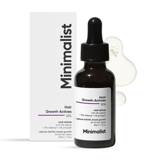 Minimalist Hair Growth Serum With 3% Redensyl, 3% Anagain, 3% Procapil, 5% Capix