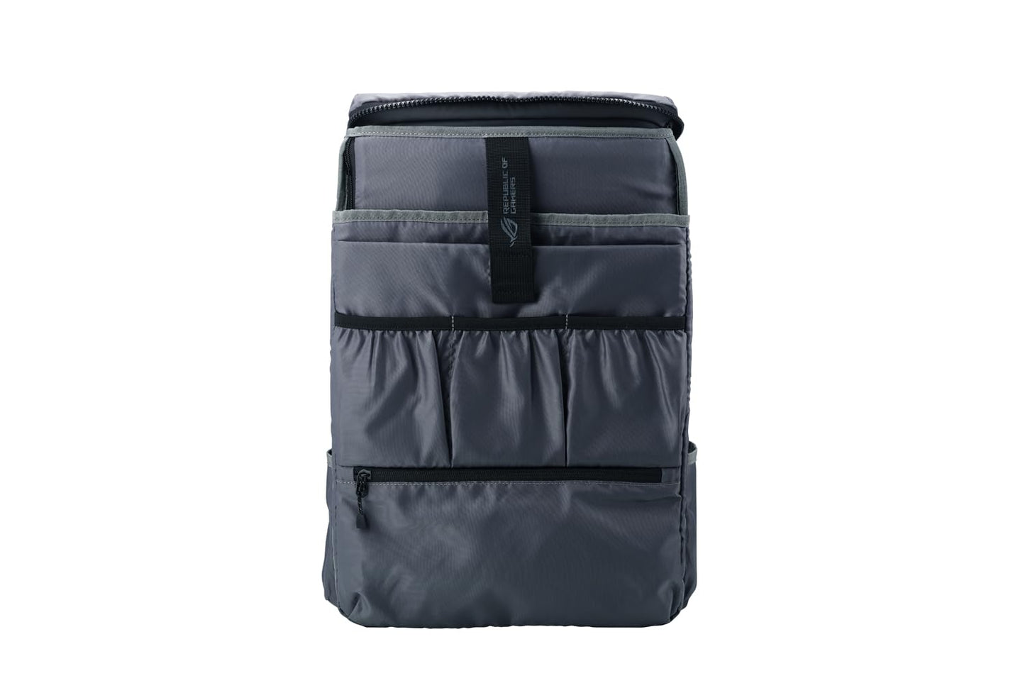 ROG Ranger BP2701 Cybertext Edition (2025) Gaming Backpack, Spacious Storage Upto 22L, Ergonomic Design, Built-in Luggage Strap, Adjustable Chest Strap, fits up to a 17-inch Laptop, Grey, 0.93 kg