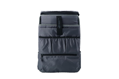 ROG Ranger BP2701 Cybertext Edition (2025) Gaming Backpack, Spacious Storage Upto 22L, Ergonomic Design, Built-in Luggage Strap, Adjustable Chest Strap, fits up to a 17-inch Laptop, Grey, 0.93 kg