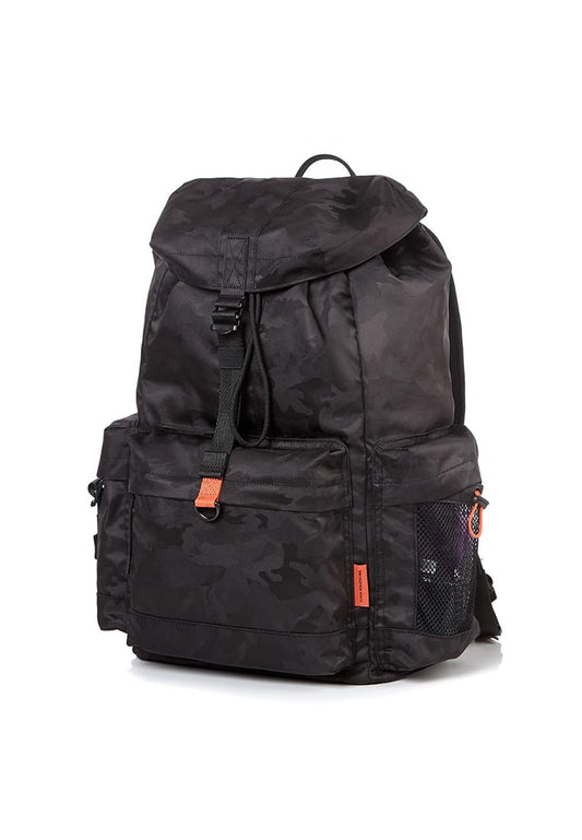 SAMSONITE Red Abbey Flap Backpack 35 Cms Camouflage Nylon Premium Casual Daypack