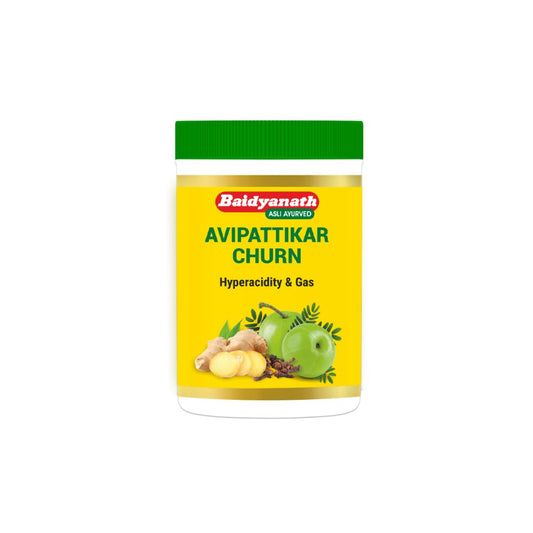 Baidyanath Avipattikar Churna - 120 gm Powder | Helpful in Hyper-Acidity & Indig
