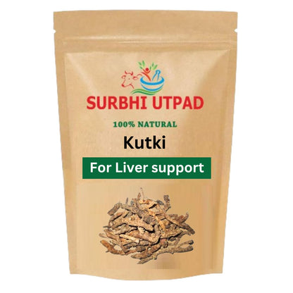 SURBHI UTPAD Kutki 50g 100% Pure & Premium Ayurvedic Herb | Supports Liver & Dig