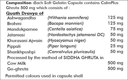 Ved Tattva CalmPlus Capsules 900 Capsules Pack of 1- image 4