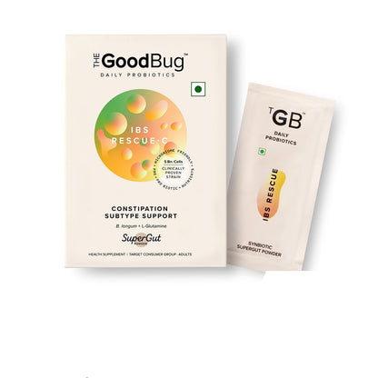 The Good Bug Ibs Rescue C Supergut Powder For Constipation Relief & Irritable Bo