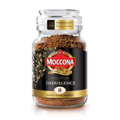 Moccona Indulgence Instant Coffee 100g | Imported Coffee | Premium Arabica & Robusta Blend | Freeze-Dried | Bold & Strong Flavor