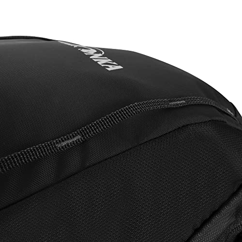 Tatonka Server Pack 22, Practical laptop backpack with many compartments, Vent Comfort Carrying System, Black