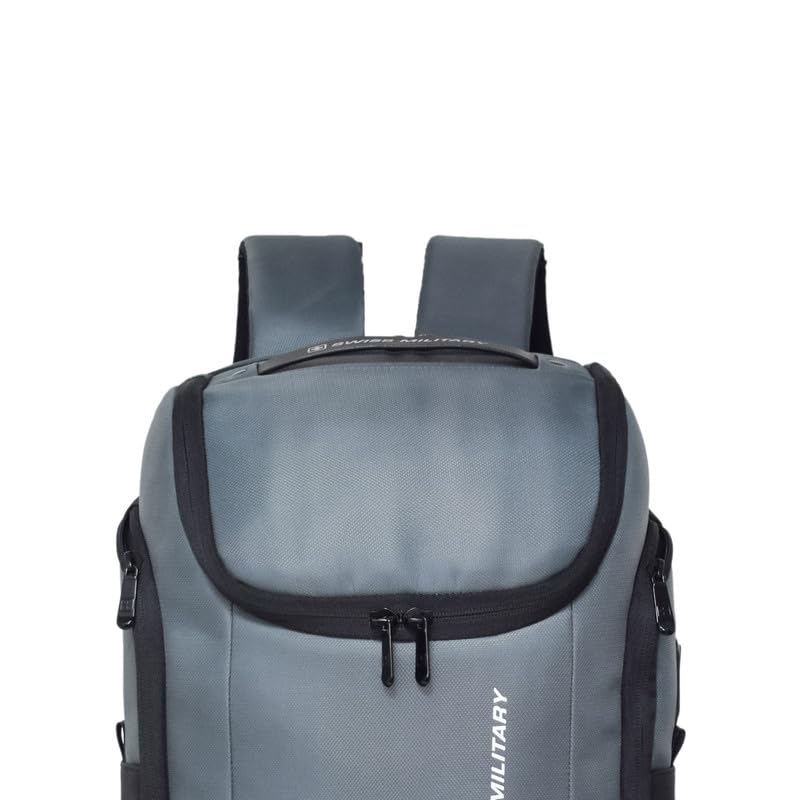 SWISS MILITARY Helium 21L Laptop Backpack Fits 15.6" Laptop USB Chargin- image 2