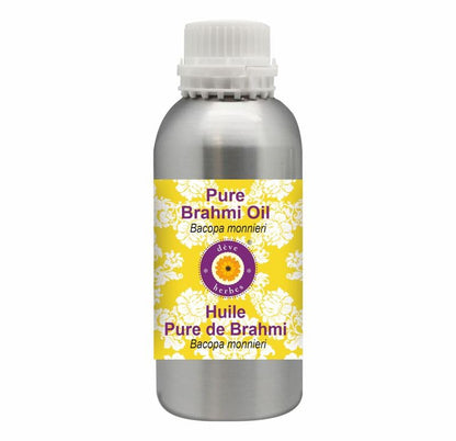 Deve Herbes Pure Brahmi Oil (Bacopa monnieri) Natural Therapeutic Grade- image 6