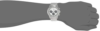 Titan Quartz Analog Silver Dial Watch for Men-NP1766SM03