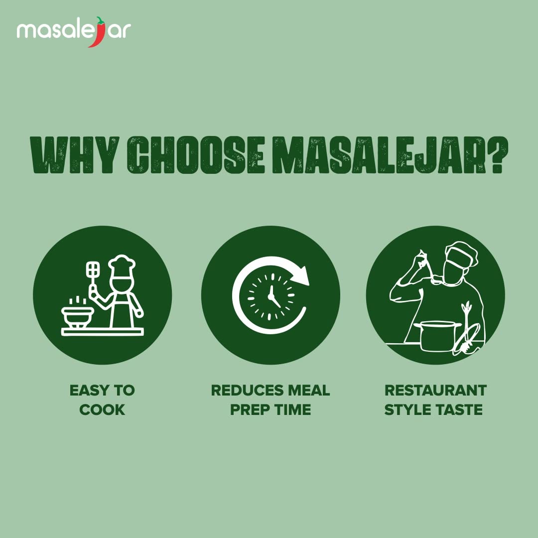 Masalejar Hariyali Marinade Masala 200g | Ready-to-Cook Chicken & Paneer Tikka Marinade | Green Tandoori Spice Mix