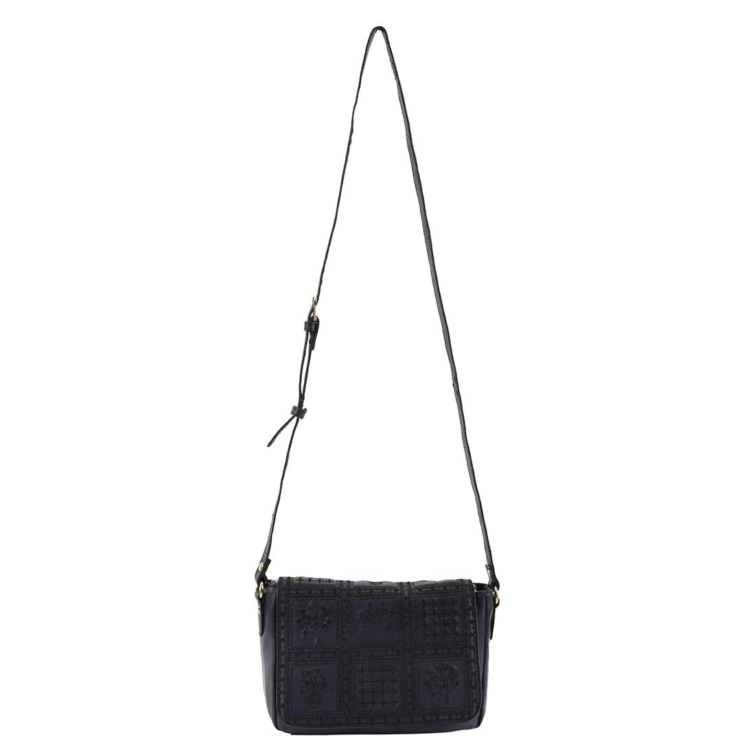 Chumbak Crossbody Sling Bag for Women | Stylish Printed Canvas Box Sling bag | Multipurpose Daily use Bag for Office/College/Travel