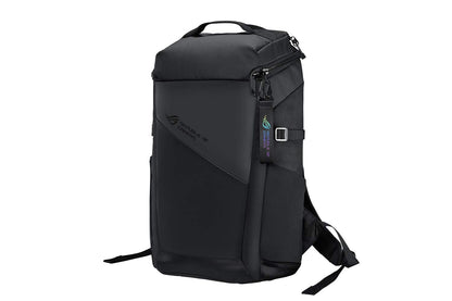 ROG Ranger BP2701 (2025) Lightweight Gaming Backpack, Spacious Storage Upto 22L, Ergonomic Design, Built-in Luggage Strap, Adjustable Chest Strap, fits up to a 17-inch Laptop, Black, 0.93 kg